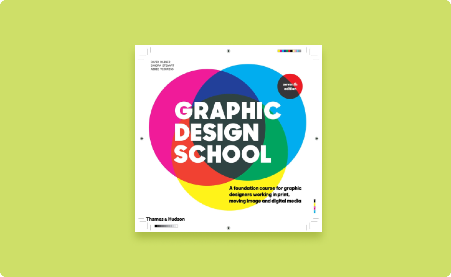 Cover image of the book: Graphic Design School