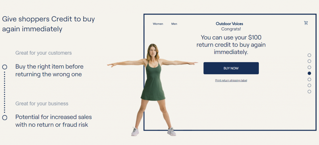 Returnly Instant Return Credit
