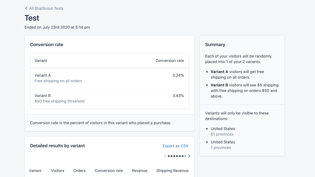 ShipScout Free Shipping