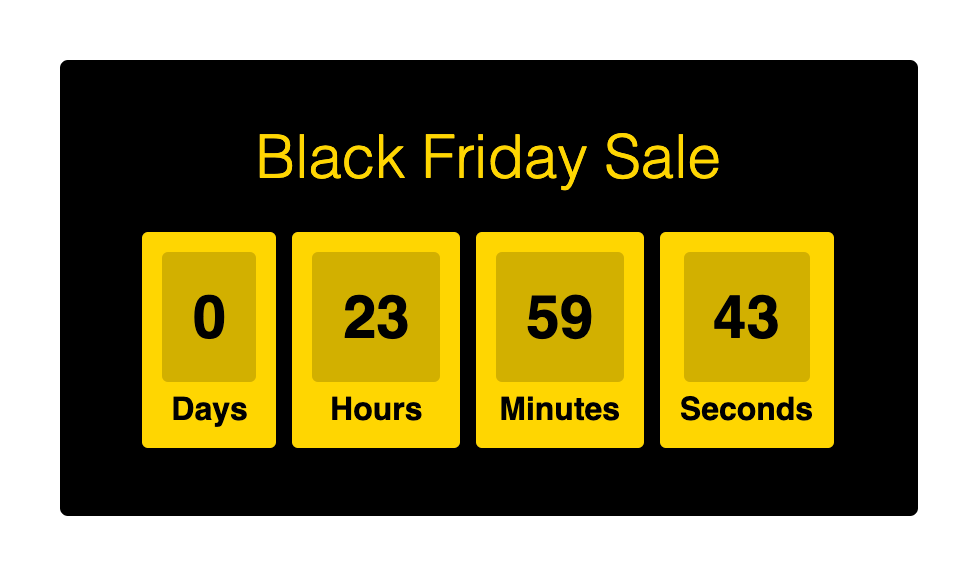Maximize sales by creating scarcity and urgency