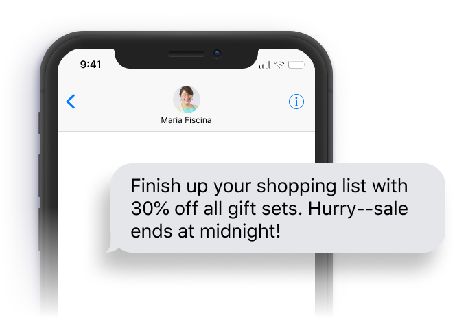 Last-Chance Offer SMS Text Template