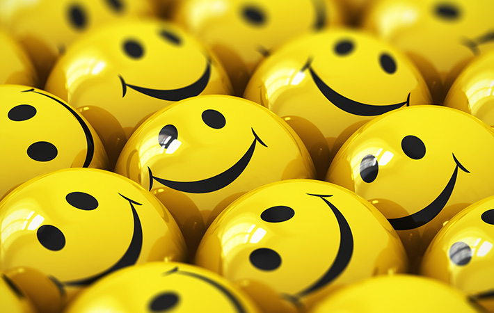 Multiple Smiley Faces