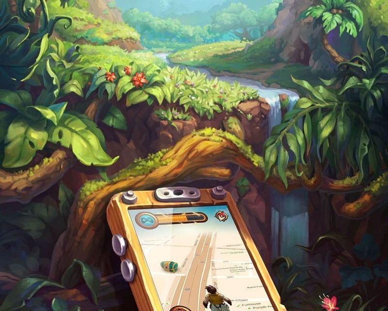 Mobile Game UI Design: Treasure Land