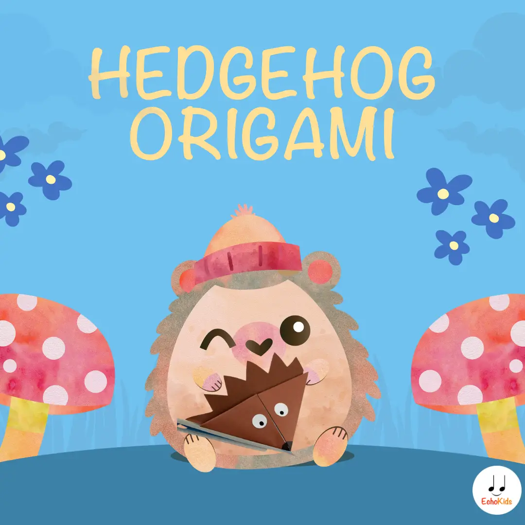 Calendar Activity: Hedgehog Origami