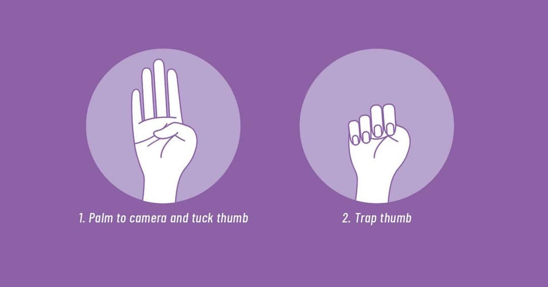 This Hand Gesture From TikTok Just Saved a Teenager — And Shows How It ...