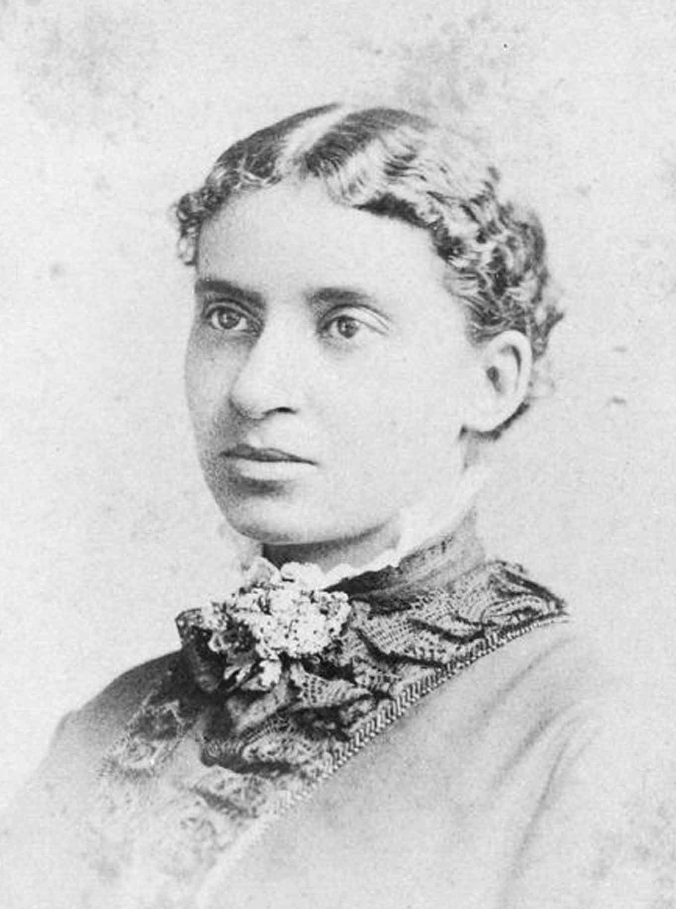 A portrait of Charlotte Forten Grimké