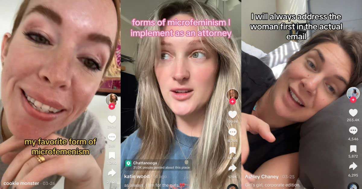 'Microfeminism' explained This TikTok trend is fighting gender