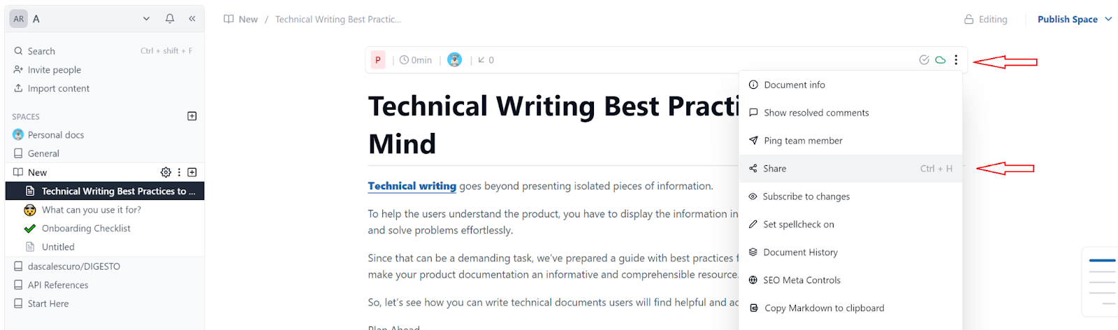 Guide for Using Screenshots in Technical Documentation