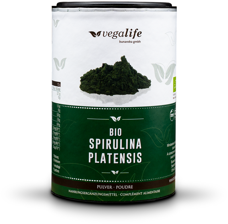 Vegalife Spirulina Platensis Pulver