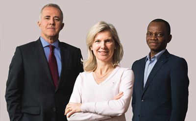 IHA Fellows (left to right) Gil Maranhão Neto F.IHA, Chief Strategy, Communications and CSR Officer at Engie Brasil; Christine Cantin F.IHA, Senior Advisor at Hydro-Québec; and Moisés Machava F.IHA, Executive Director of Hydroélectrica de Cahora Bassa.