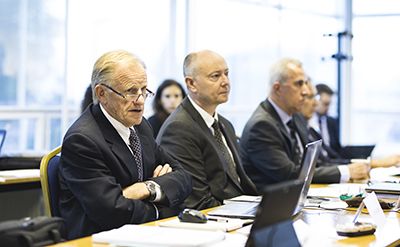 Ken Adams at IHA Board Meeting, 20 September 2017