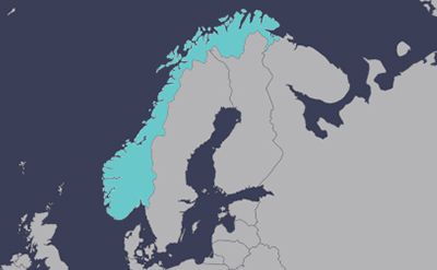 Norway map