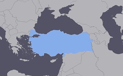 Turkey map