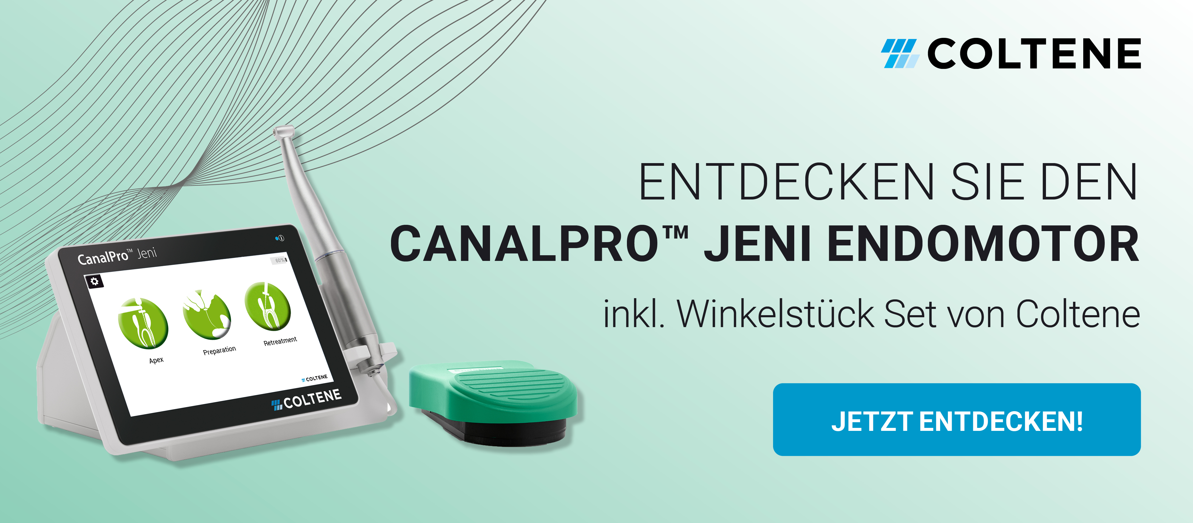 Entdecken Sie den CanalPro™ Jeni Endomotor von Coltene Insider Dental