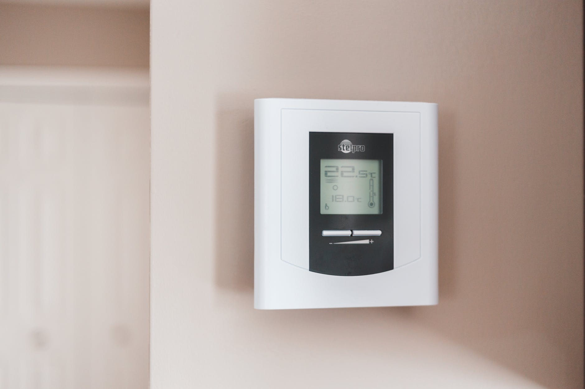 Air conditioner control panel