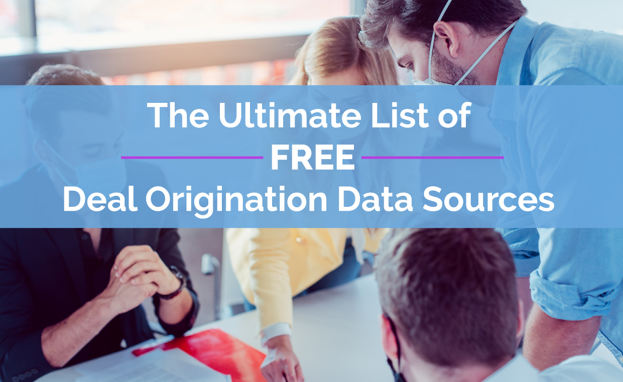 Free Deal Origination Data Sources