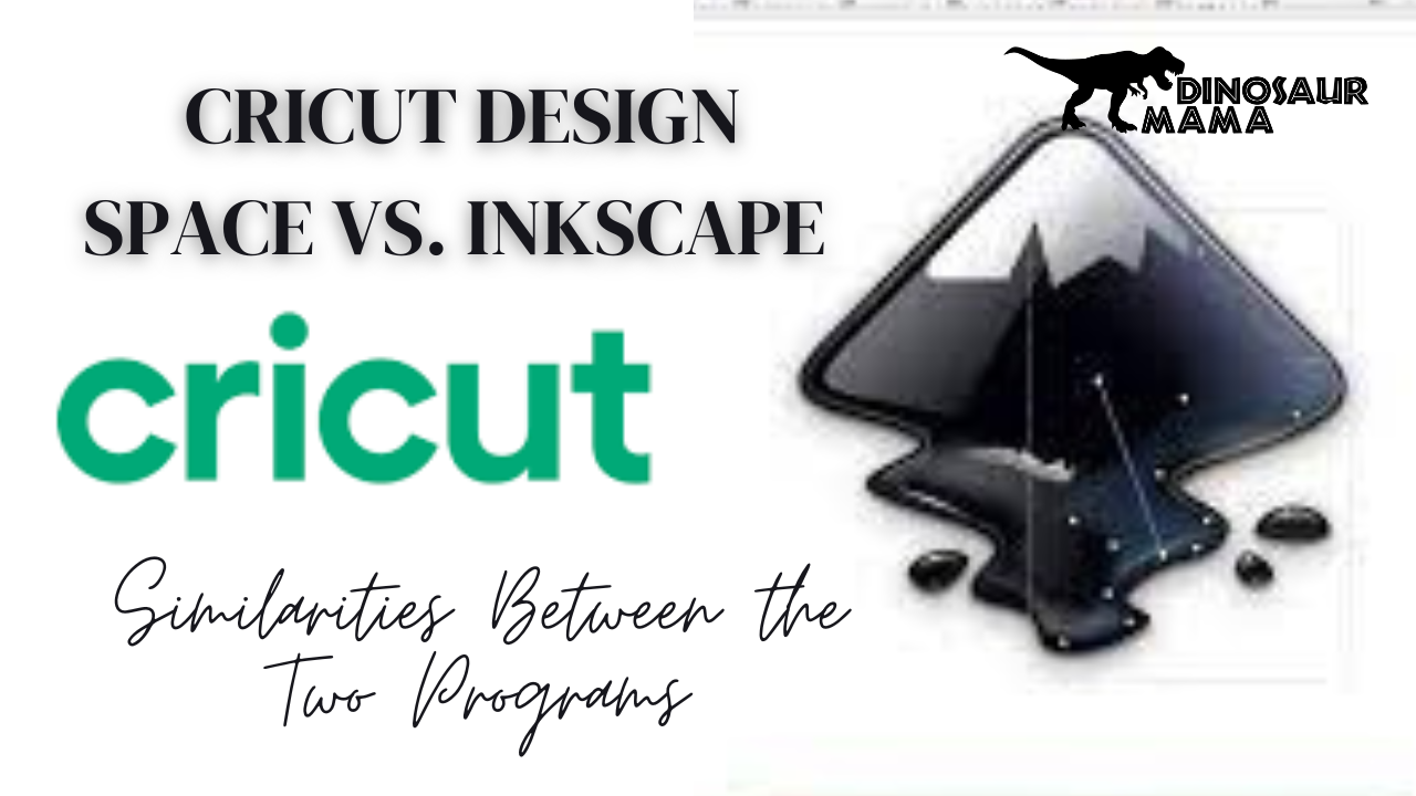Are you curious how Cricut Design Space and Inkscape are the same? See the similarities between these two popular programs so that you can start creating your own SVG files.