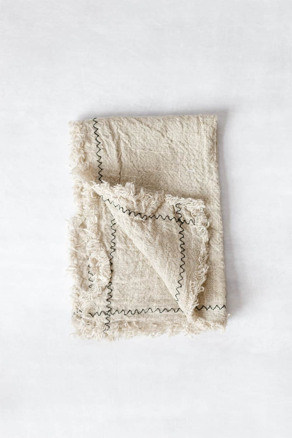 Linen Towel in Dusty Cream