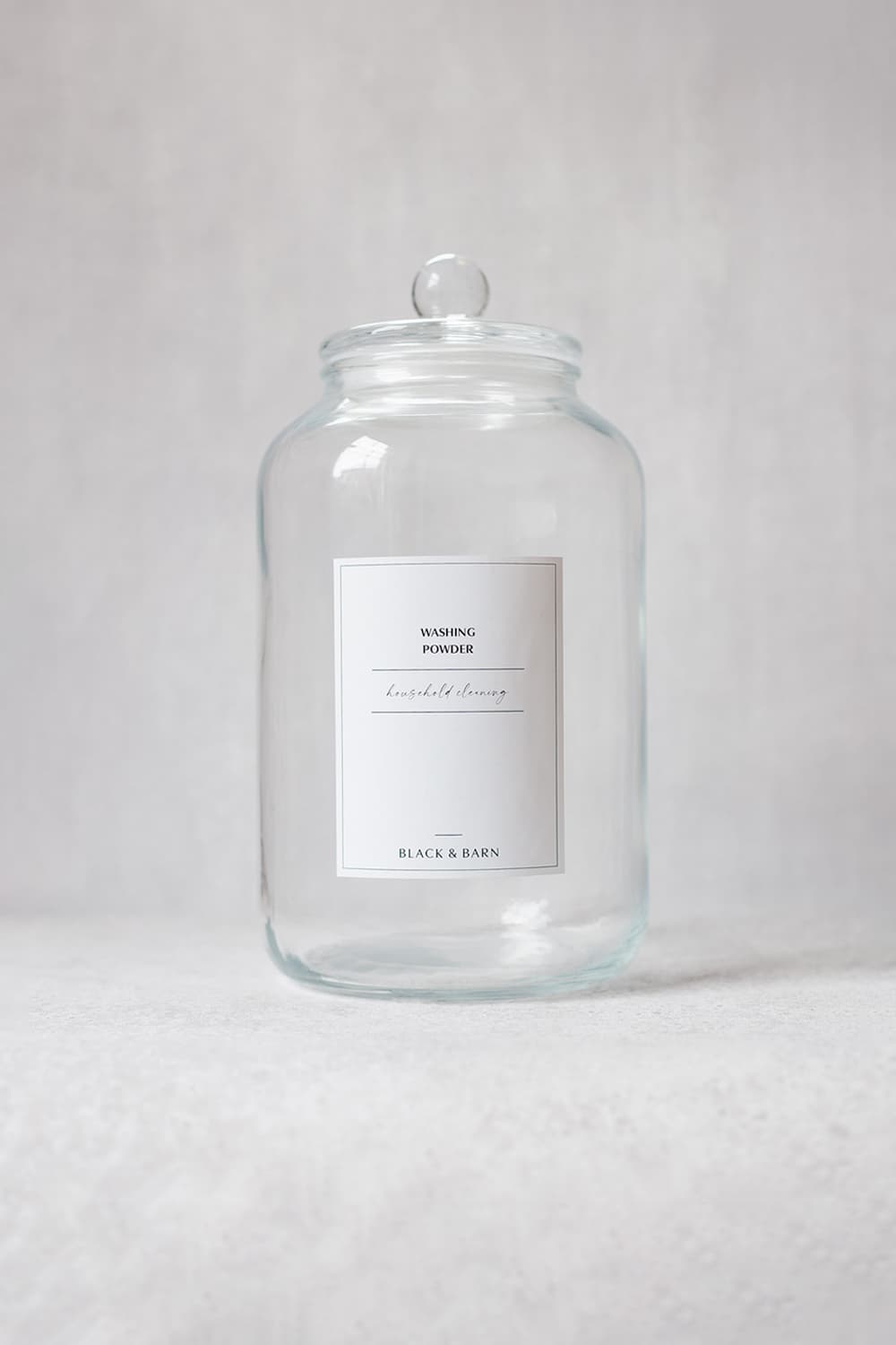 Laundry Jar with Waterproof Label- 5-Litre