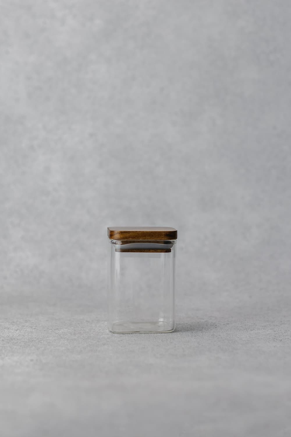 Clear Spice Jar