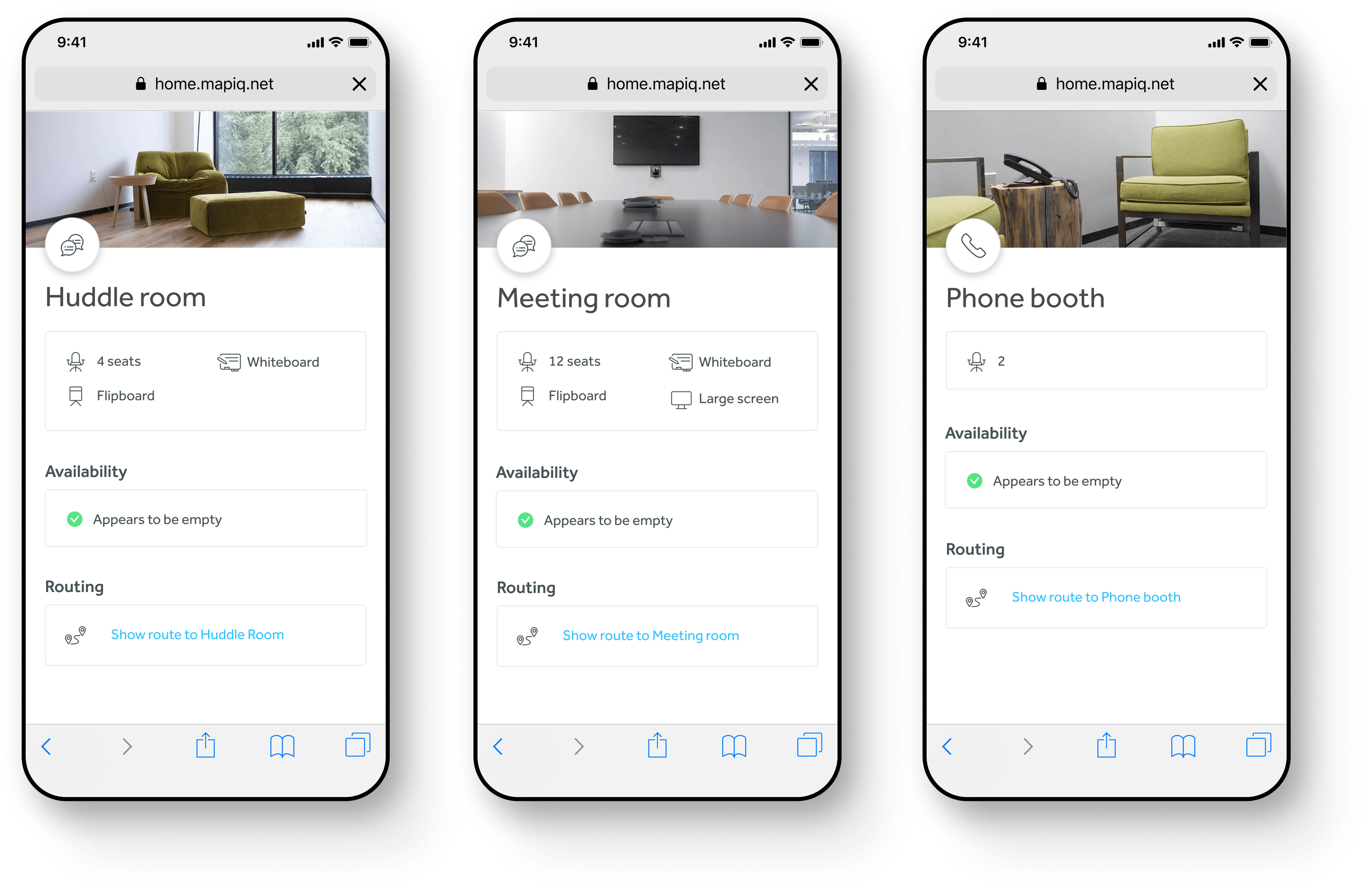 Room booking