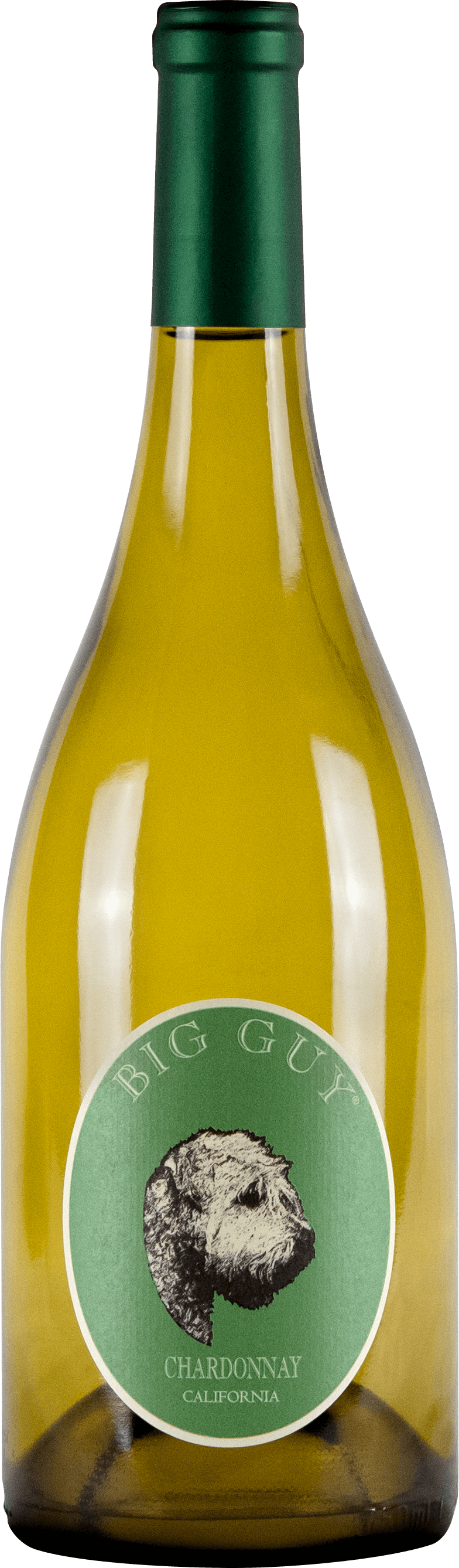 Big Guy Wine Cellars Chardonnay 750ml bottle front view