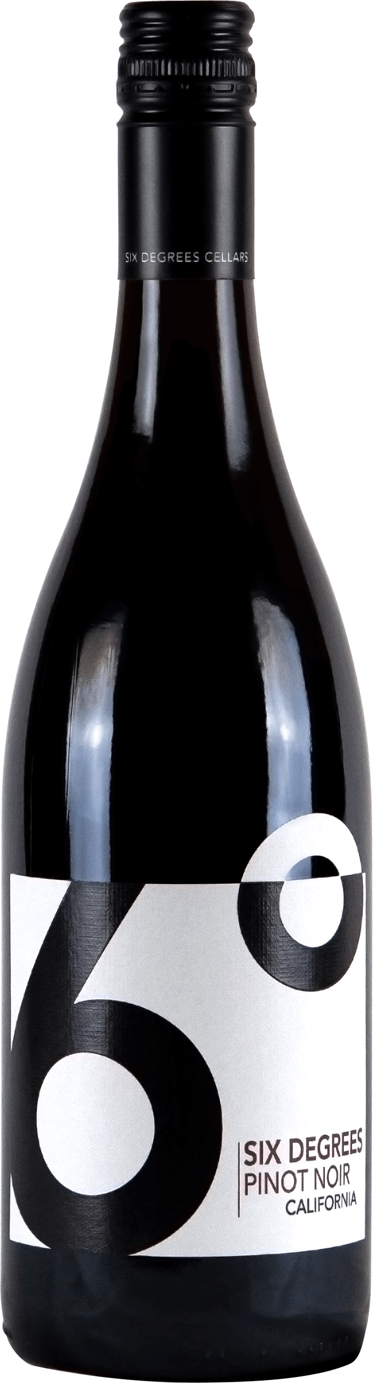 6 Degrees Pinot Noir Bottleshots