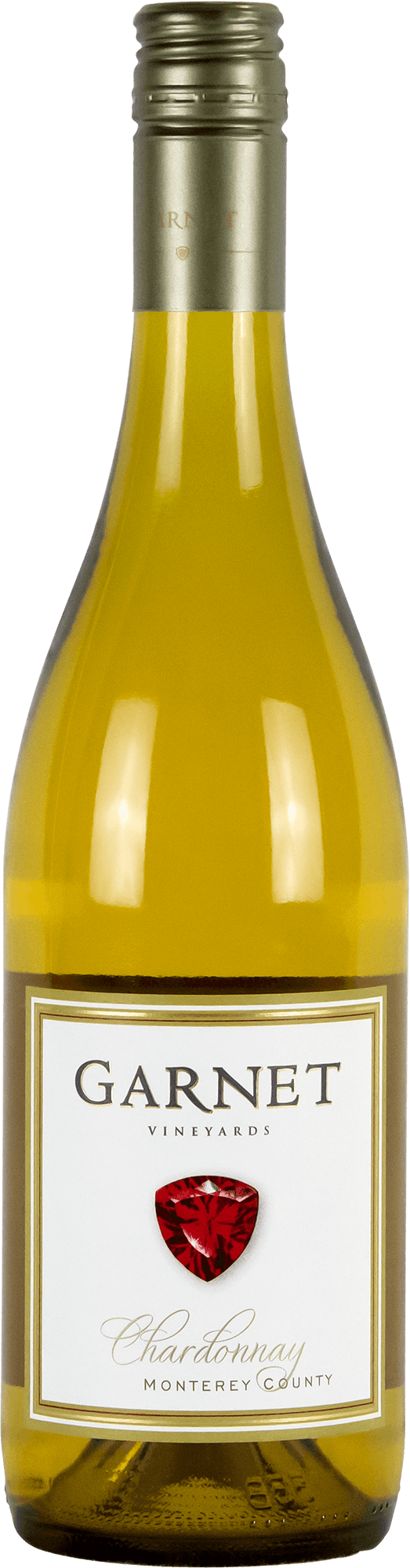 Garnet Vineyards Monterey County Chardonnay 750ml wine bottle