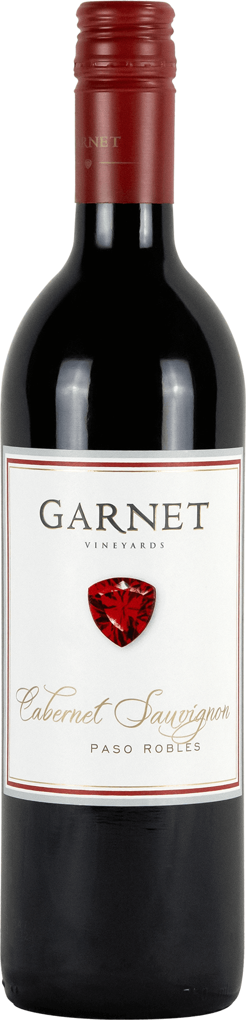 Garnet Vineyards Paso Robles Cabernet Sauvignon 750ml wine bottle