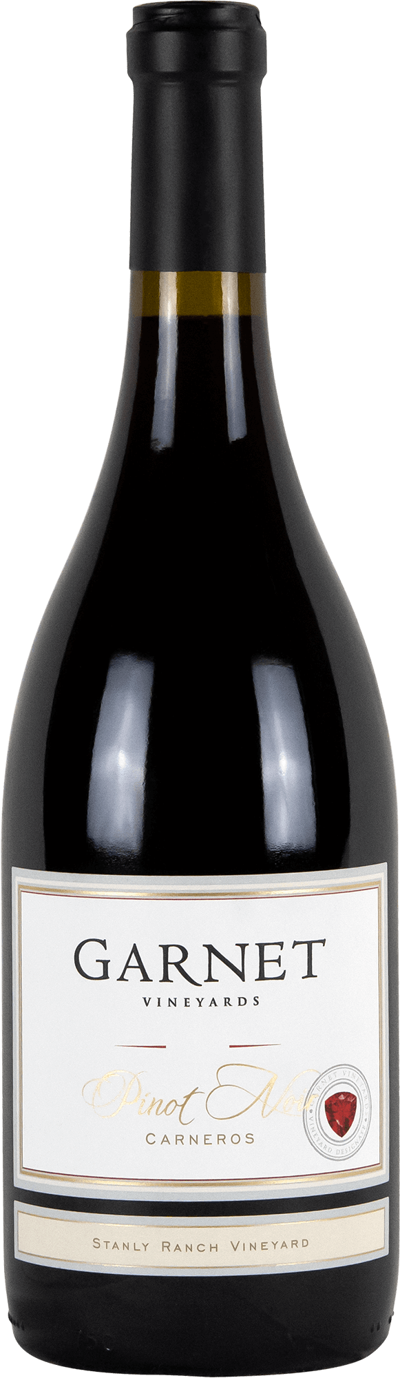 Garnet Vineyards Stanly Ranch Pinot Noir 750ml bottle front view