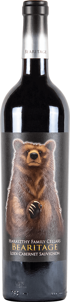 Haraszthy Family Cellars Bearitage Cabernet Sauvignon wine bottle front