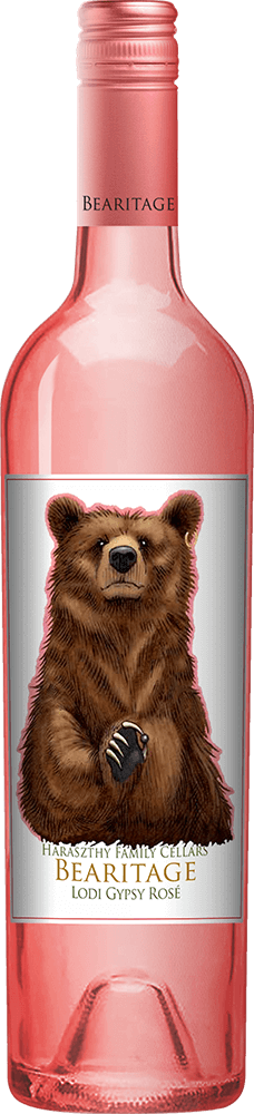 Haraszthy Family Cellars Bearitage Gypsy Rose wine bottle front view