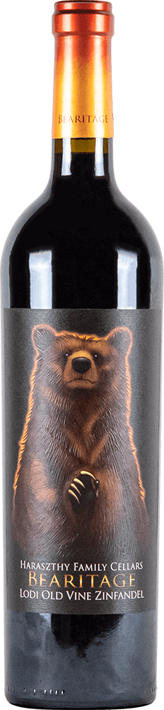 Haraszthy Family Cellars Bearitage Old Vine Zinfandel 750ml bottle front