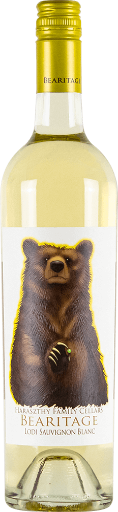 Haraszthy Family Cellars Bearitage Sauvignon Blanc 750ml wine bottle front view