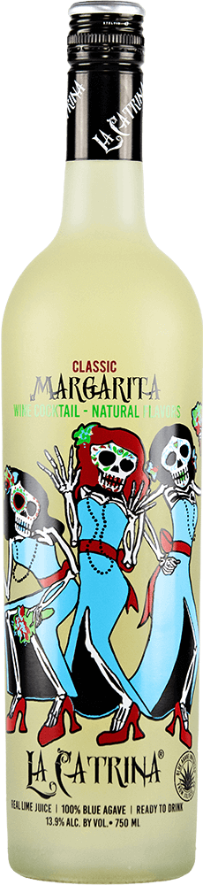 La Catrina Cocktails Classic Margarita 750ml bottle and label