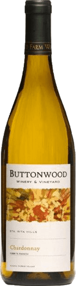 Buttonwood wine brand Chardonnay bottle shot sample