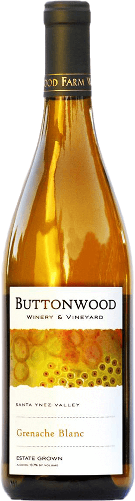 Buttonwood wine brand Grenache Blanc bottle shot sample