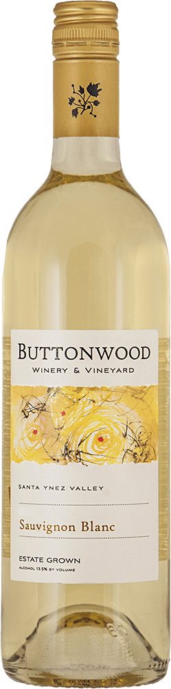 Buttonwood wine brand Sauvignon Blanc bottle shot sample