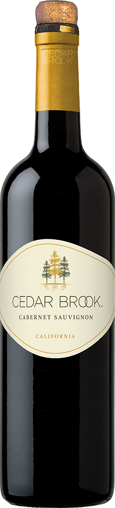 Cedar Brook wine brand Cabernet Sauvignon bottle shot sample