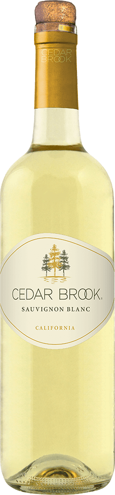 Cedar Brook wine brand Sauvignon Blanc bottle shot sample