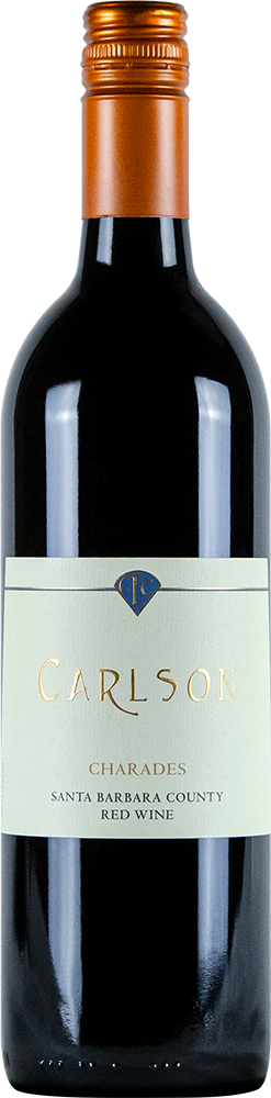 Carlson wine brand Red Wine bottle and label samples