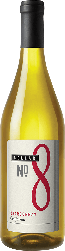Cellar No 8 Chardonnay bottle shot sample