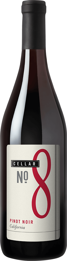 Cellar No 8 Pinot Noir bottle shot sample