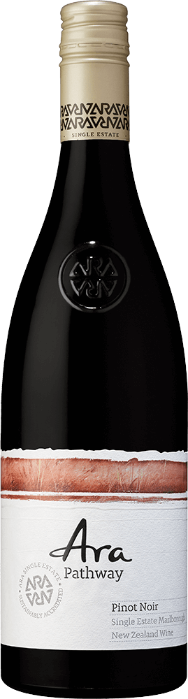 Ara wine brand Pathway Pinot Noir bottle front view