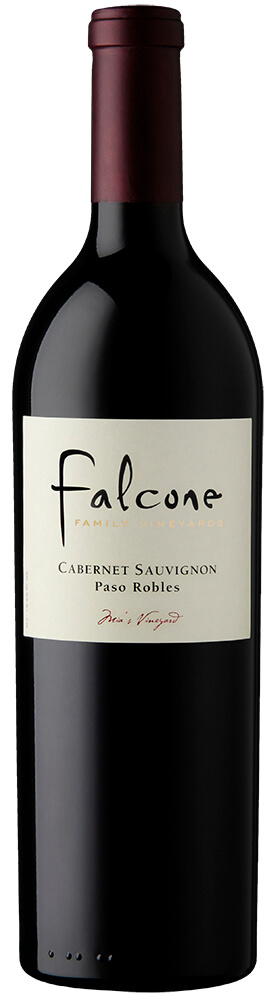 Falcone Family Vineyards Cabernet Sauvignon Mia's Vineyard bottle shot sample
