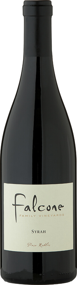 Falcone Family Vineyards Syrah bottle shot sample
