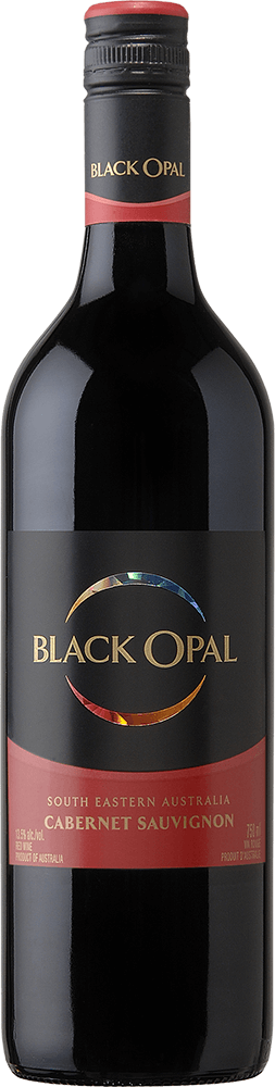 Black Opal wine brand Cabernet Sauvignon 750ml bottle front view