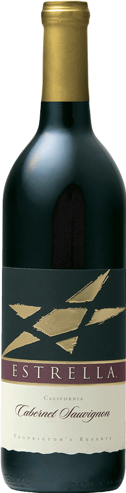 Estrella wine brand Cabernet Sauvignon bottle shot sample