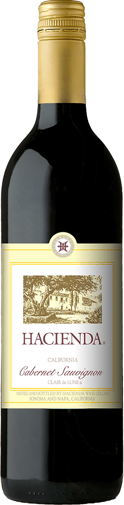 Hacienda Cabernet Sauvignon wine bottle front view