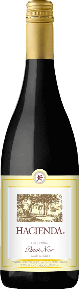 Hacienda Pinot Noir 750ml wine bottle front view